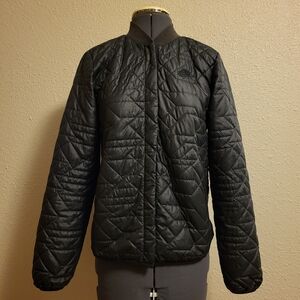 Nike Black Quilted Primaloft Jacket Size Small